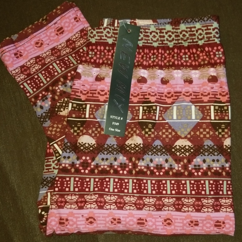 New Mix patterned leggings